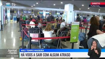 Imagem de Mais de cinco mil ficaram sem avião de e para a Madeira (vídeo)