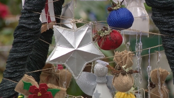 Mercado de Natal no Largo da Fonte (vídeo)