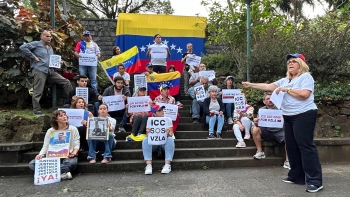 30 lusodescendentes manifestam-se contra os presos políticos (vídeo)