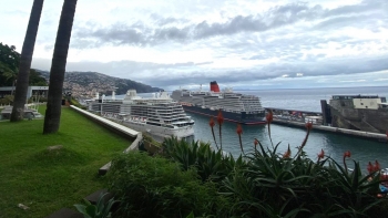 Porto do Funchal com três navios e um movimento de mais de 7 700 pessoas