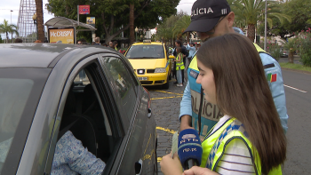 Alunos da escola fizeram uma operação STOP com a PSP (vídeo)