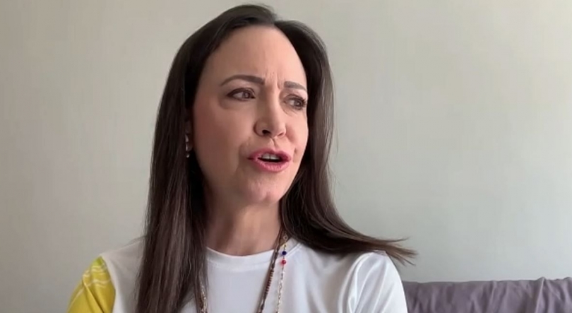 Imagem de Trump recebe quinta-feira María Corina Machado