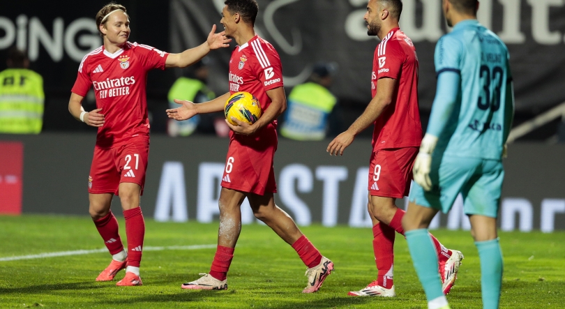 Benfica vence Farense e qualifica-se para os ‘quartos’ da Taça de Portugal