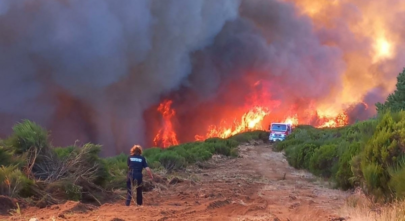 Risco de incêndio rural aumenta a partir de domingo