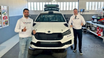 Imagem de Miguel Caires recebeu o novo Skoda Fabia RS Rally2