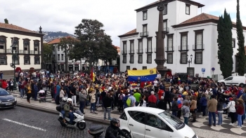 Manifestação pela democracia e liberdade na Venezuela sai à rua no Funchal (áudio)