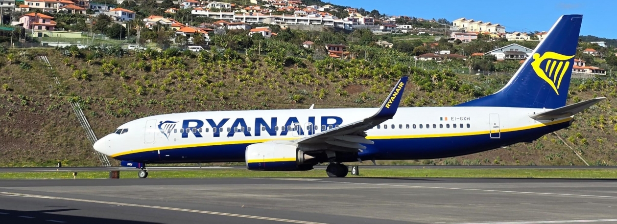 Imagem de Ryanair vai basear um terceiro avião na Madeira neste inverno (áudio)