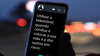 Imagem de “Ao volante o telemóvel pode esperar” (áudio)