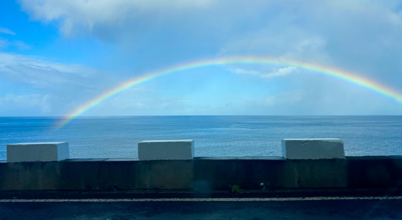 Imagem de Fenômeno ótico e meteorológico de sete cores