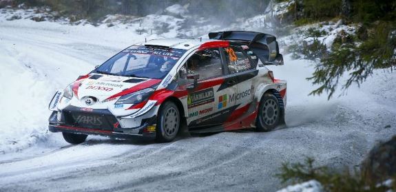 Imagem de Elfyn Evans é o primeiro líder do Rali da Suécia