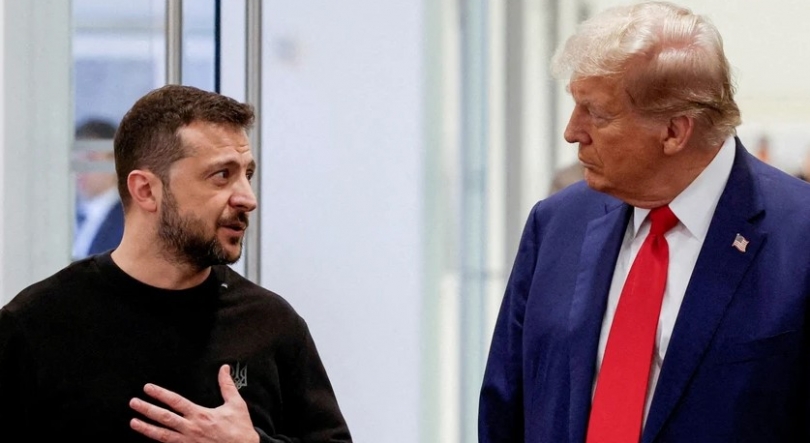 Imagem de Trump admite encontro com Zelensky na próxima semana