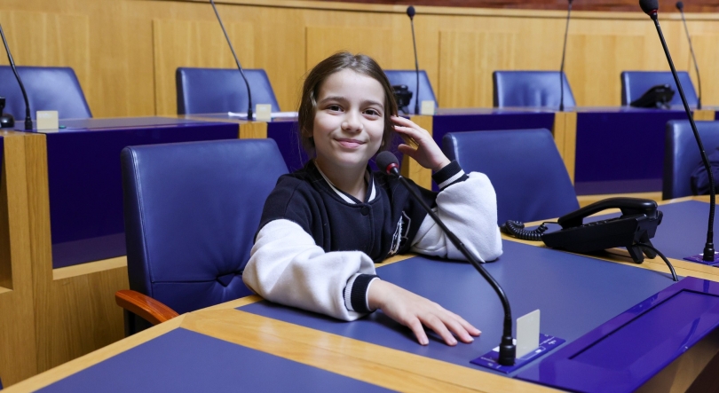 Imagem de Crianças substituem deputados na Assembleia Legislativa da Madeira