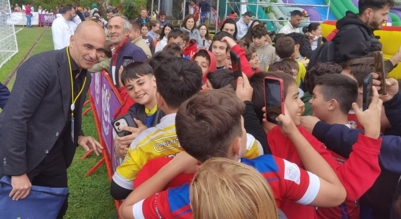 Imagem de São Vicente Cup contou com a presença do selecionador nacional