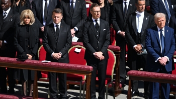 Imagem de Chefes de Estado de todo o mundo prestam último tributo a Francisco