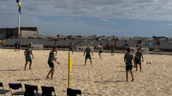 Imagem de ‘Equipa das Quinas’ surpreendida com a qualidade ao areal e receção dos madeirenses (áudio)