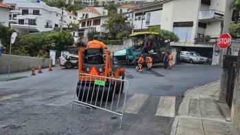 Imagem de Obras de pavimentação na Pena estão quase concluídas (vídeo)