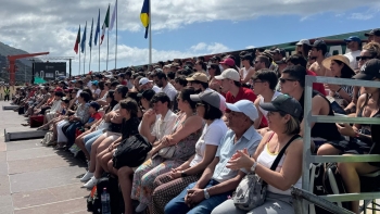 Imagem de Muitos madeirenses assistiram a um jogo de futebol de praia pela primeira vez (áudio)