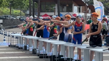 Imagem de Prova internacional de Biathle e Triathle em Machico (vídeo)