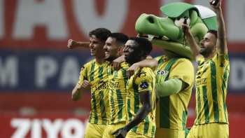 Imagem de Primeira volta quase imaculada impulsiona campeão Tondela para a I Liga
