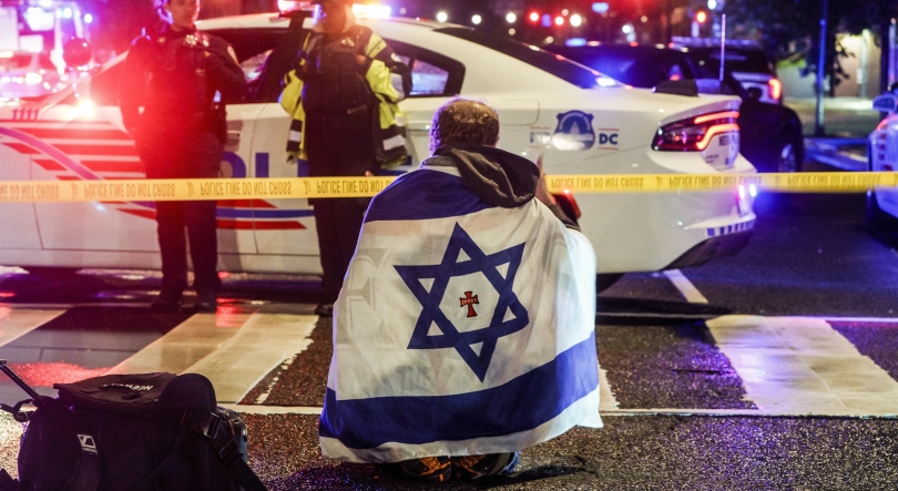 Imagem de Suspeito da morte de dois israelitas em Washington está a ser ouvido pelo FBI