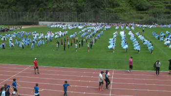 Imagem de Abertura da Festa do Desporto Escolar com mais de 2000 figurantes (vídeo)