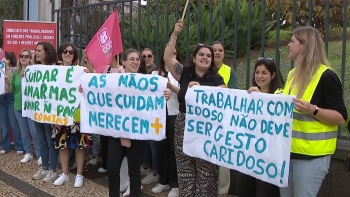 Imagem de Trabalhadores das IPSS estão em greve esta sexta-feira (vídeo)