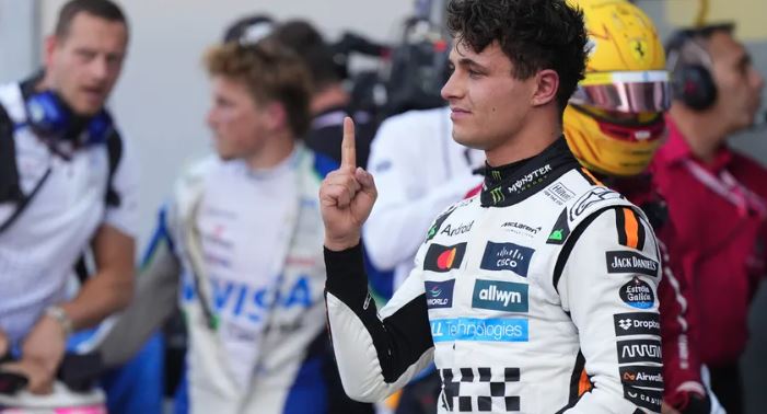 Imagem de Lando Norris bate recorde com pole histórica no GP do Mónaco