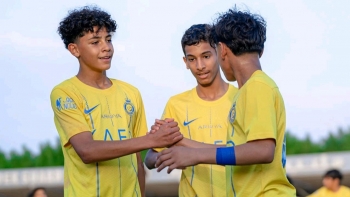 Imagem de Cristiano Ronaldo Jr. estreia-se na seleção portuguesa