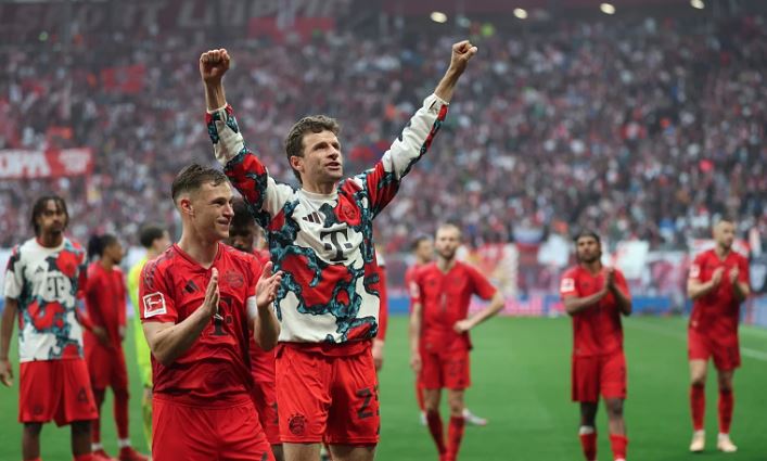 Imagem de Bayern Munique sagra-se campeão alemão de futebol