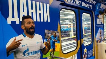 Imagem de Danny em destaque na Rússia (fotos)