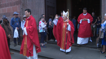 Imagem de Missa solene na Sé do Funchal pelo Papa Leão XIV (vídeo)