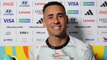 Imagem de Portugal vence Paraguai na estreia no Mundial de futebol de praia