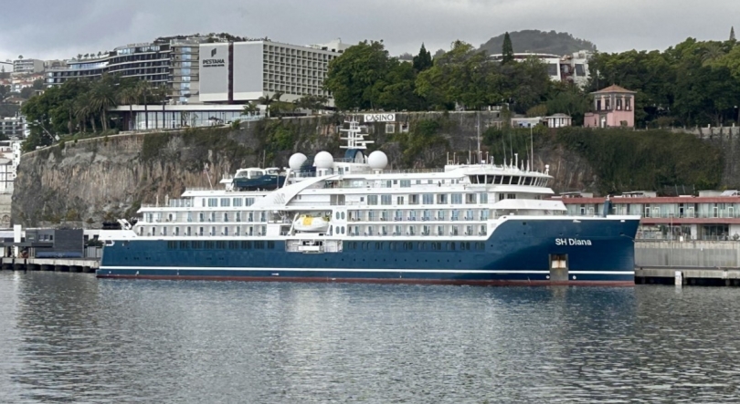 Imagem de SH Diana estreia-se na Região com escalas no Funchal e no Porto Santo