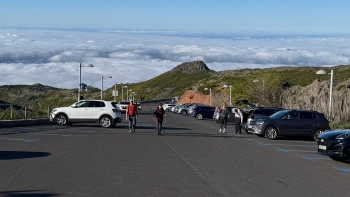 Imagem de PSP no Pico do Areeiro evita congestionamentos (áudio)