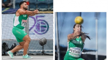 Imagem de Mariana Pestana e Décio Andrade no Campeonato da Europa de equipas