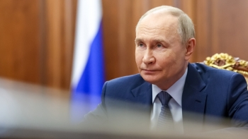 Imagem de Putin discute devolução de crianças ucranianas levadas para a Rússia