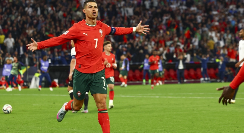 Imagem de Ronaldo leva Portugal à final da Liga das Nações