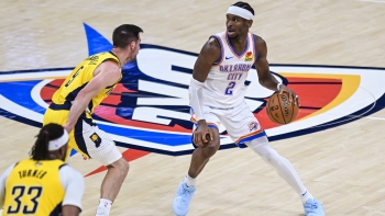 Imagem de Jalen Williams coloca OKC a um triunfo do título da NBA