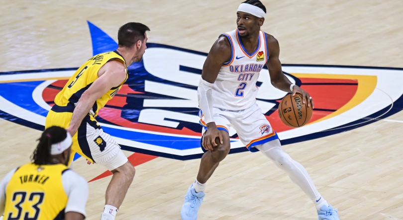 Imagem de Jalen Williams coloca OKC a um triunfo do título da NBA