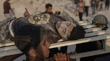 Imagem de Ataque israelita no norte de Gaza mata 16 palestinianos, incluindo duas crianças