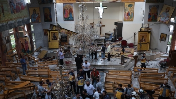 Imagem de Sobe para 25 número de mortos no atentado contra igreja em Damasco