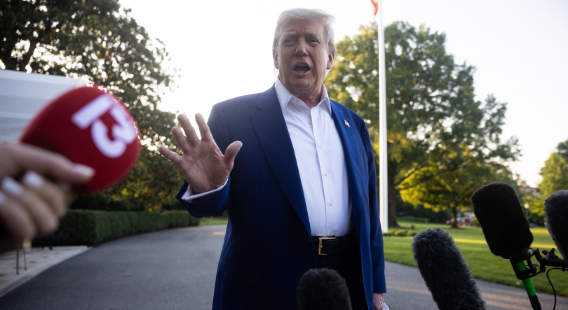 Imagem de Trump admite violações do cessar-fogo de ambos os lados