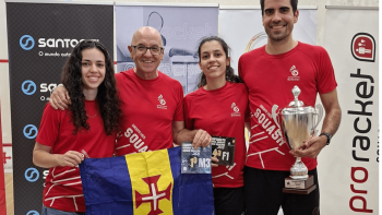 Imagem de AD Galomar conquista títulos nacionais em Squash