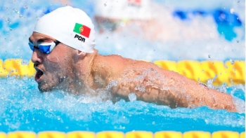 Imagem de Diogo Ribeiro campeão da Europa nos 50 metros mariposa