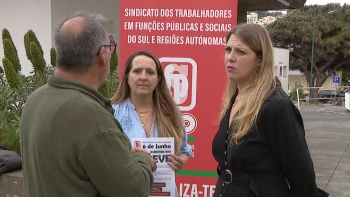 Imagem de Cerca de 70% dos técnicos auxiliares de saúde em greve (vídeo)