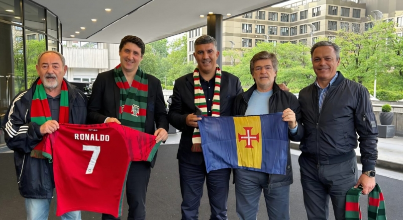 Imagem de Madeirenses no apoio a Portugal e a Ronaldo