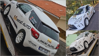 Imagem de Manuela Silva ao volante no Citroen DS3 R1