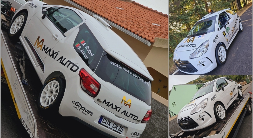 Imagem de Manuela Silva ao volante no Citroen DS3 R1