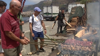 Imagem de Festa rija no calhau da Ribeira Brava (vídeo)