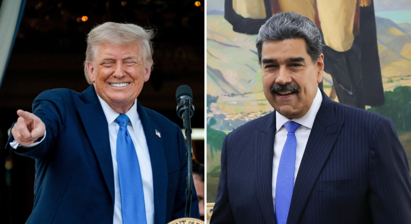Imagem de Entrada de venezuelanos nos EUA restrita, Maduro diz que Trump é um fascista
